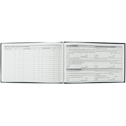 ASA ASA The Standard Pilot Logbook - Navy Blue Hardcover