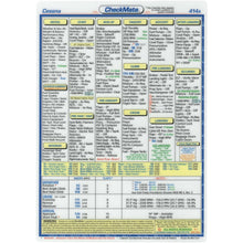 Checkmate Aviation Aviation Checklists Cessna 414A w/VG Standard Size Comprehensive Pilot Checklist by CheckMate