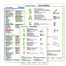 Checkmate Aviation Aviation Checklists CheckMate - Briefing Card Checkmate+ Standard Size Comprehensive Pilot Checklist (Modernized and Updated)