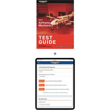 ASA Aviation Maintenance Technician ASA 2027 AMT Airframe Test Guide with Unlimited Practice Bundle (Book, Download, Online)