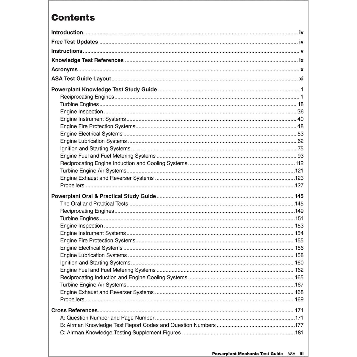 ASA Aviation Maintenance Technician ASA 2027 AMT Powerplant Exam Prep Bundle (Book, Download, Online)