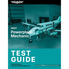 ASA Aviation Maintenance Technician ASA 2027 AMT Powerplant Test Guide for AMT Success Book