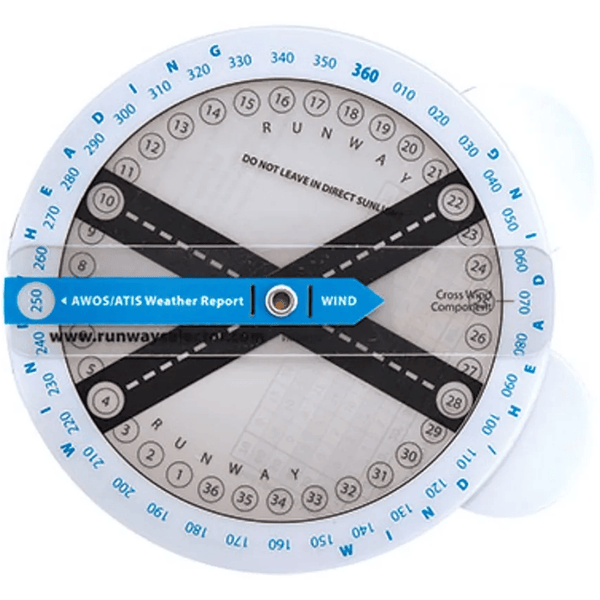 Aviation Runway Selector & Crosswind Chart | PilotMall