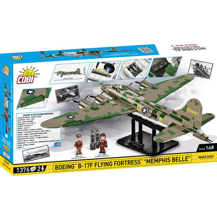 Cobi Blocks Blocks Boeing B-17F Flying Fortress "Memphis Belle" pc Set Cobi Blocks