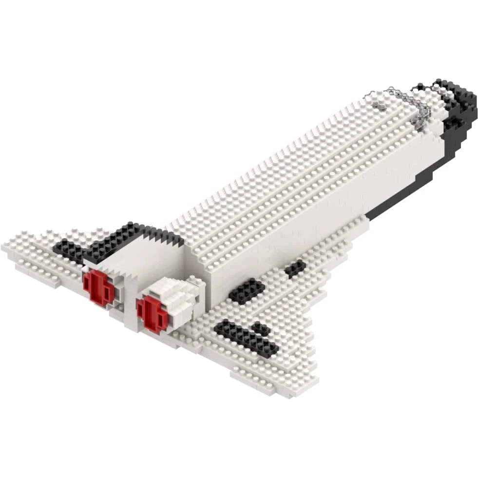 Toysmith Blocks Brixies Large Space Shuttle Orbiter – 500 Bricks