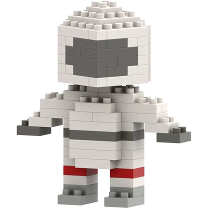 Toysmith Blocks Brixies Postcard Astronaut – 99 Piece Building Kit