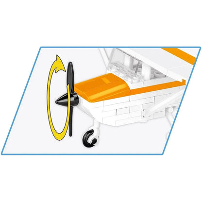 Cobi Blocks Blocks Cessna 172 Skyhawk 162pc Set COBI Blocks Orange