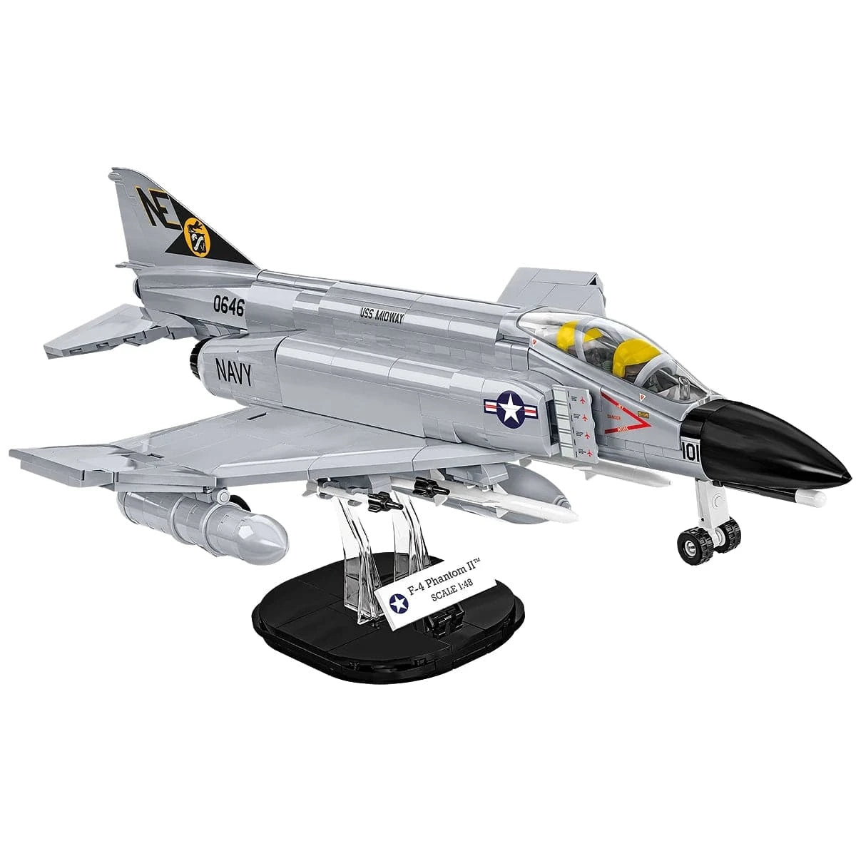 Cobi Blocks Blocks F-4 Phantom II - USS Midway 703pc Set by COBI Blocks