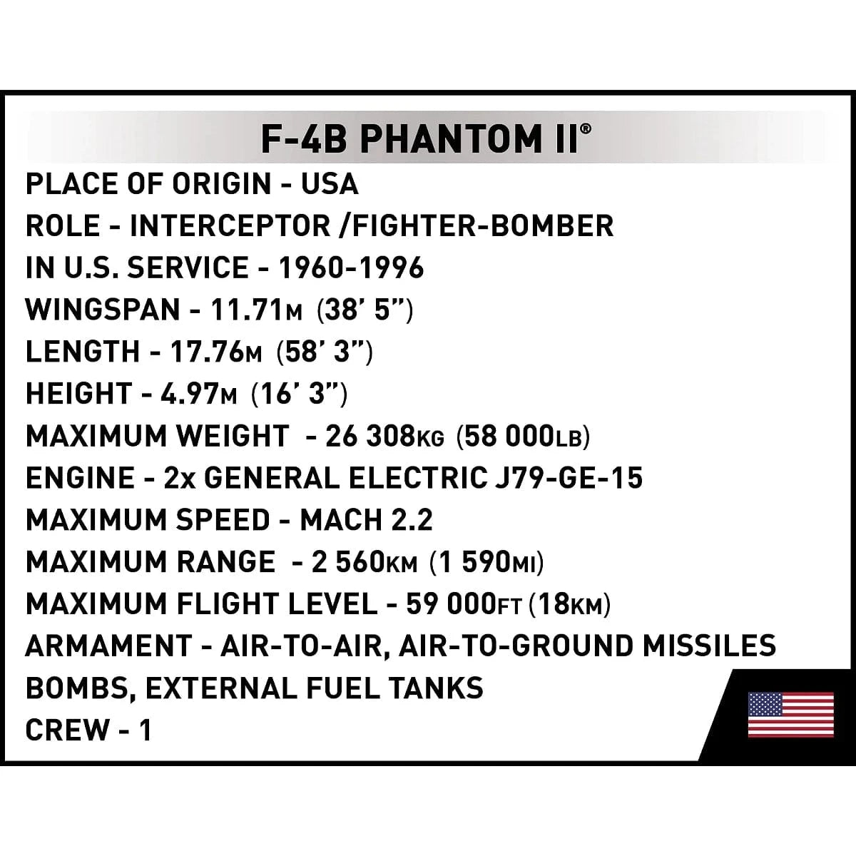 Cobi Blocks Blocks F-4 Phantom II - USS Midway 703pc Set by COBI Blocks