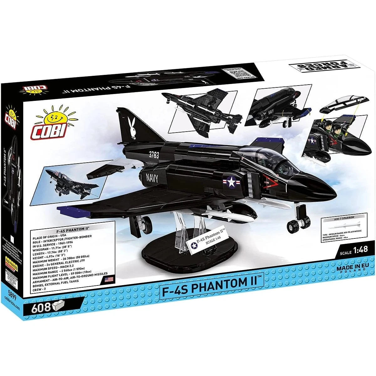 Cobi Blocks Blocks F-4S Phantom II 608 pc Set by COBI Blocks