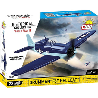 Cobi Blocks Grumman F6F Hellcat 235pç Conjunto de blocos de montar criativos