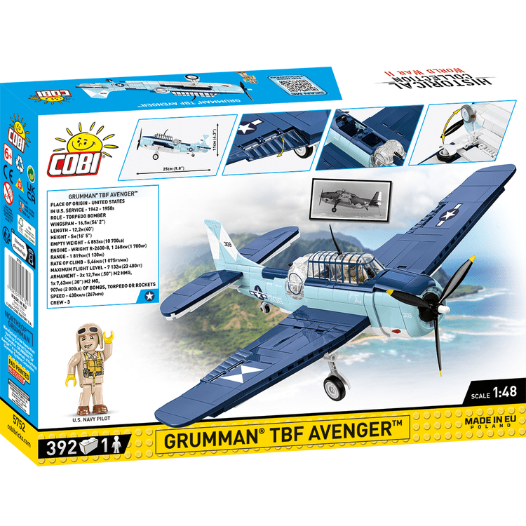 Cobi Blocks Blocks Grumman TBF Avenger 392pc Set Cobi Blocks