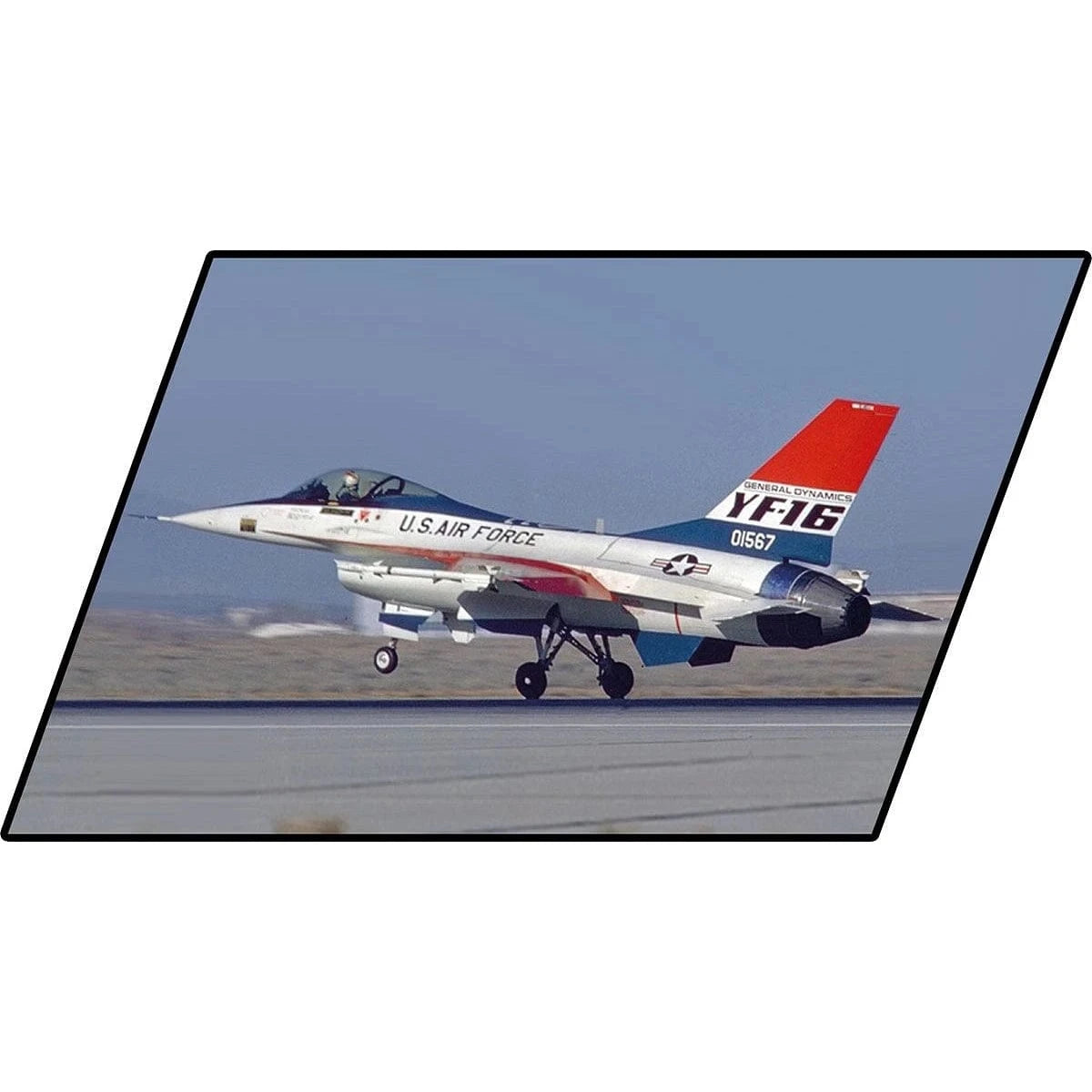 Cobi Blocks Blocks Lockheed F-16 (YF-16) First Flight Edition 1974 Fighter 375pc Set COBI Blocks