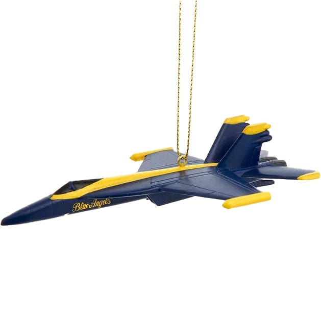 Kurt Adler Christmas Kurt Adler 4.5" U.S. Navy Blue Angels Jet Ornament