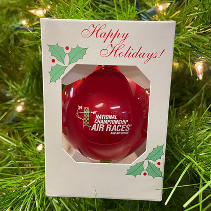 Roswell Air Races Christmas National Championship Air Races Shatterproof Christmas Ornament