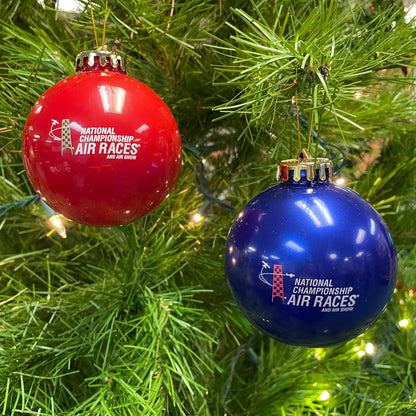 Roswell Air Races Christmas National Championship Air Races Shatterproof Christmas Ornament