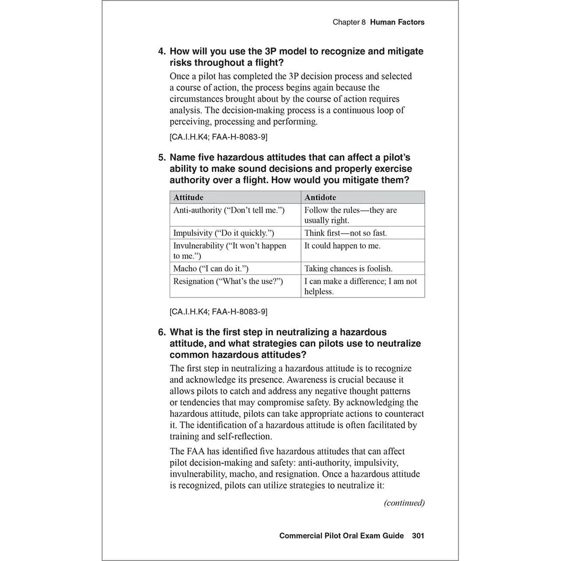 ASA Commercial Pilot Oral Exam Guide | FAA-Aligned Q&A Prep