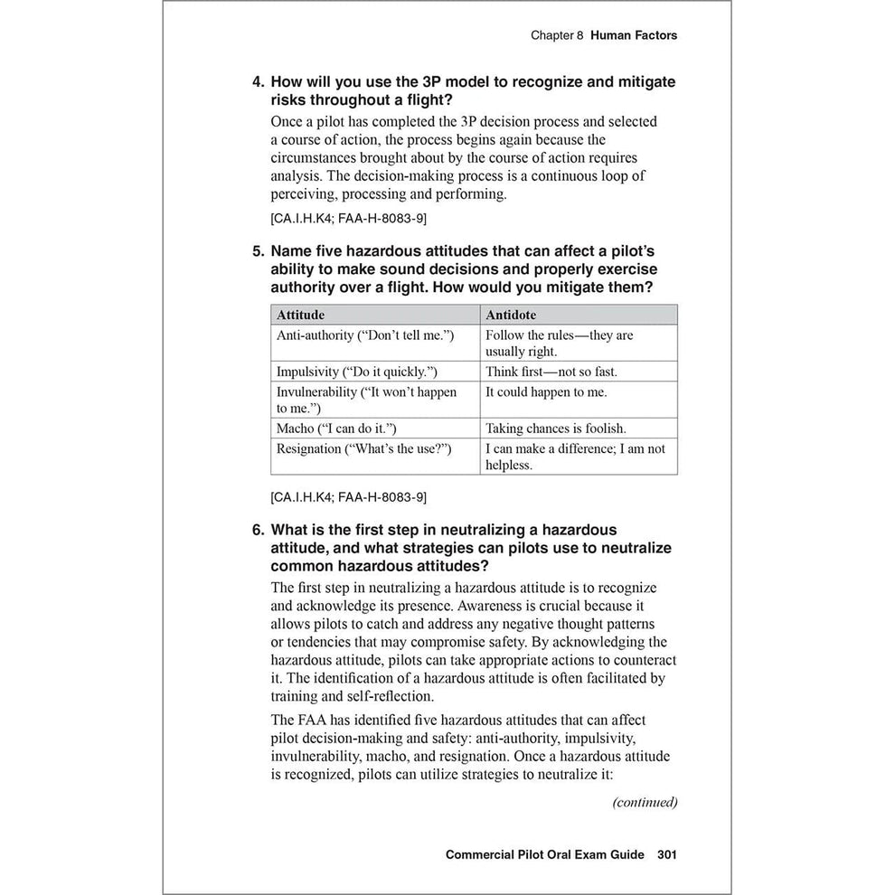 ASA Commercial Pilot Oral Exam Guide | FAA-Aligned Q&A Prep