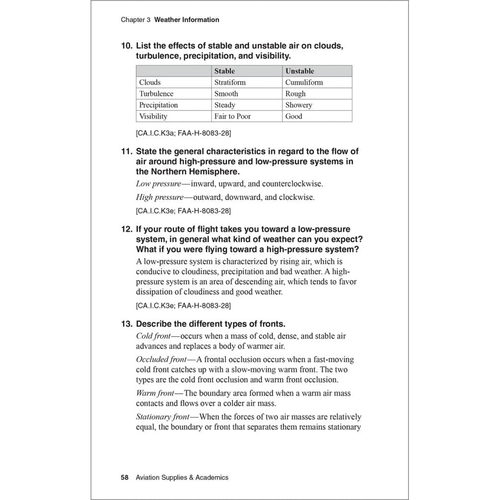 ASA Commercial Pilot ASA Commercial Pilot Oral Exam Guide 12th Edition: Master Your Commercial Pilot Checkride