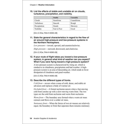 ASA Commercial Pilot ASA Commercial Pilot Oral Exam Guide 12th Edition: Master Your Commercial Pilot Checkride