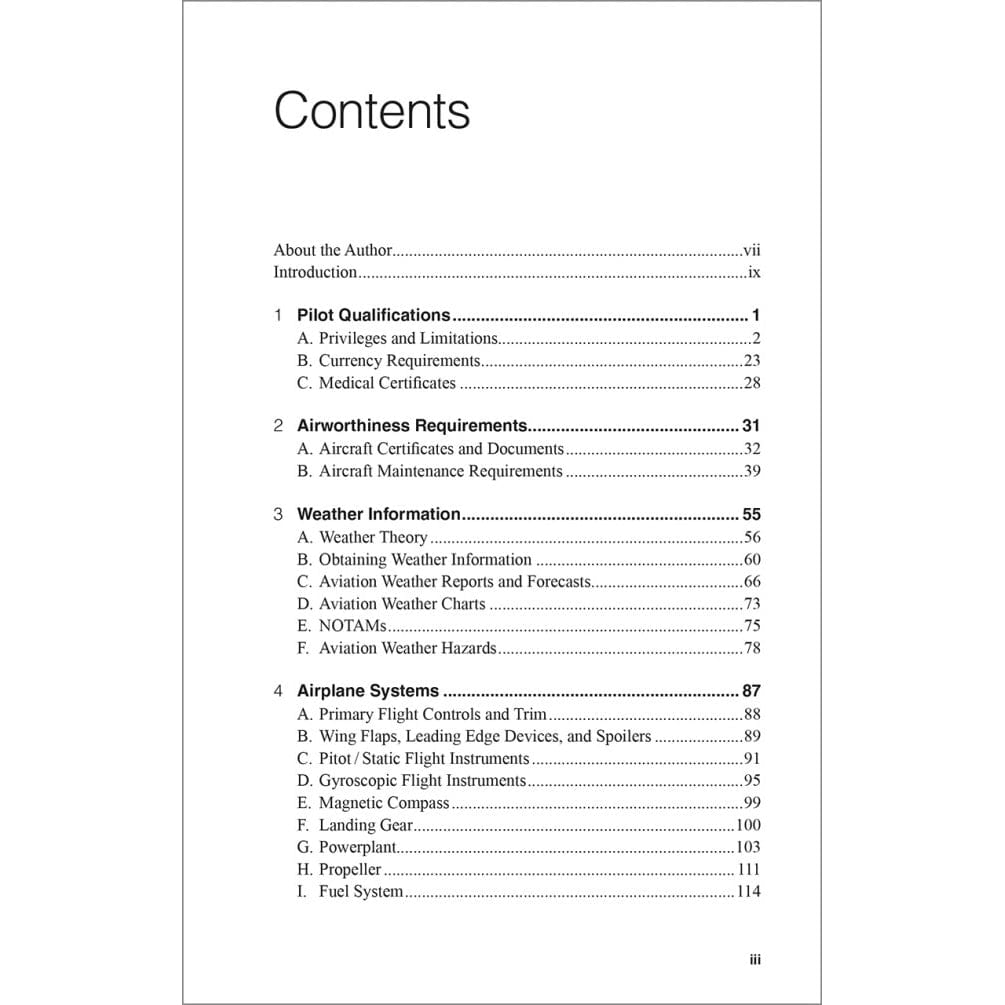 ASA Commercial Pilot ASA Commercial Pilot Oral Exam Guide 12th Edition: Master Your Commercial Pilot Checkride