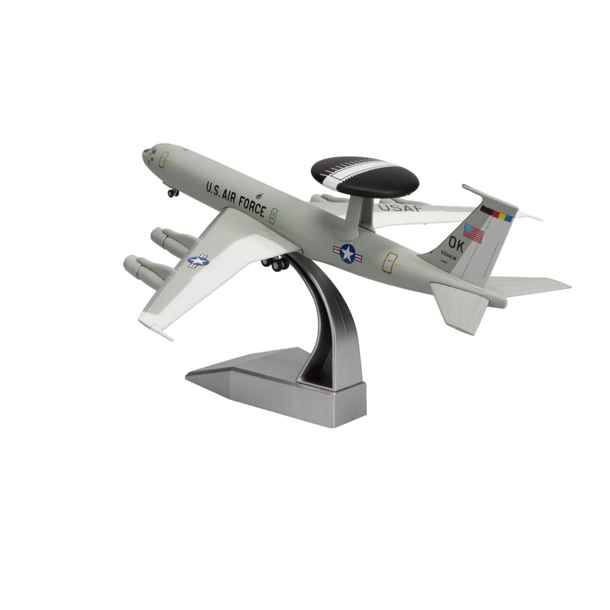 High Flying Models Die Cast Planes Boeing E-3 Sentry 1/200 Diecast Aircraft Model
