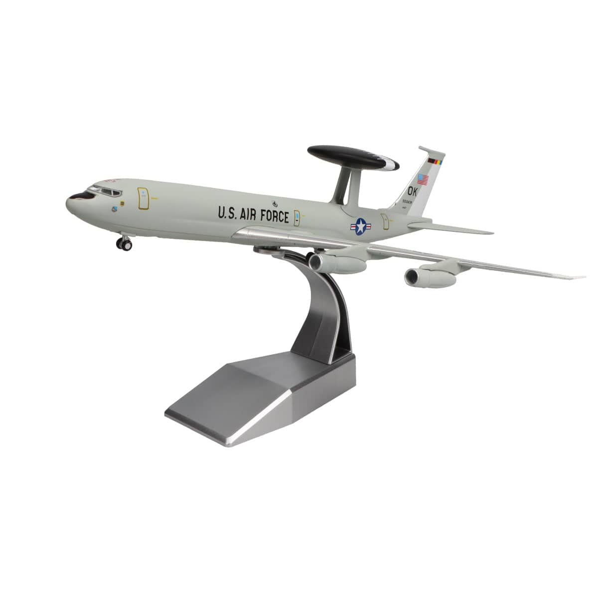 High Flying Models Die Cast Planes Boeing E-3 Sentry 1/200 Diecast Aircraft Model