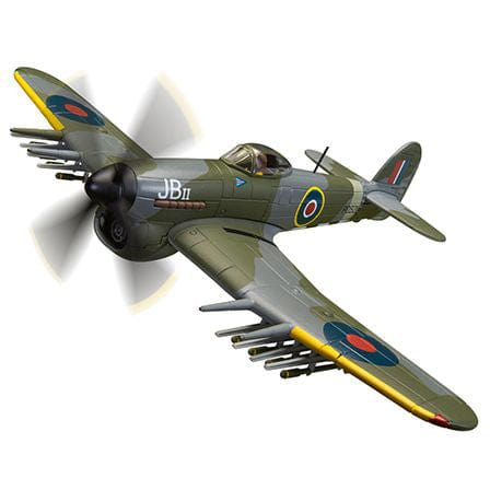 Corgi Die Cast Planes Corgi Hawker Typhoon IB JB II John R Baldwin Model
