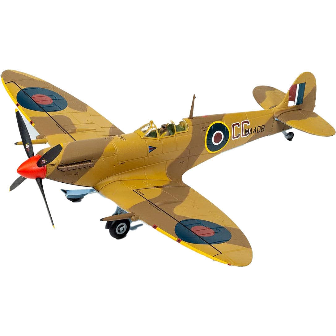 Corgi Die Cast Planes Corgi Supermarine Spitfire MkIXc, GC Colin Gray, Operation Husky July 1943 Aircraft Model