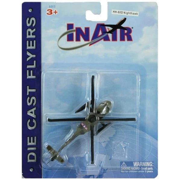 Wow Toyz Die Cast Planes InAir - 3.5" HH-60D Nighthawk
