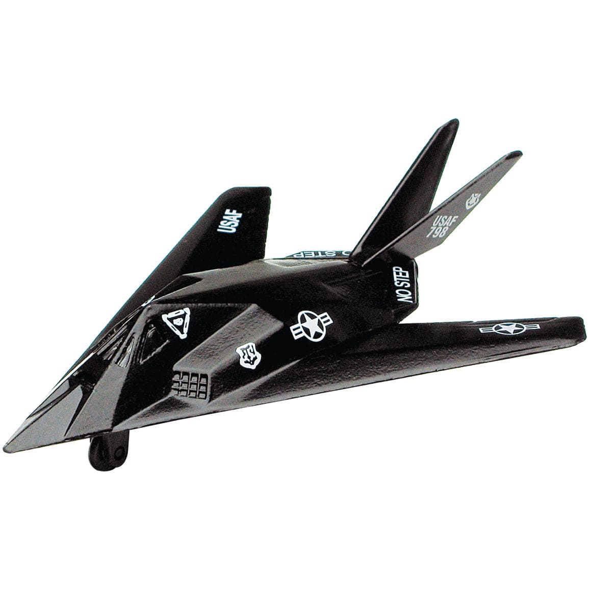 Wow Toyz Die Cast Planes InAir - 4.5" F-117A Stealth Fighter