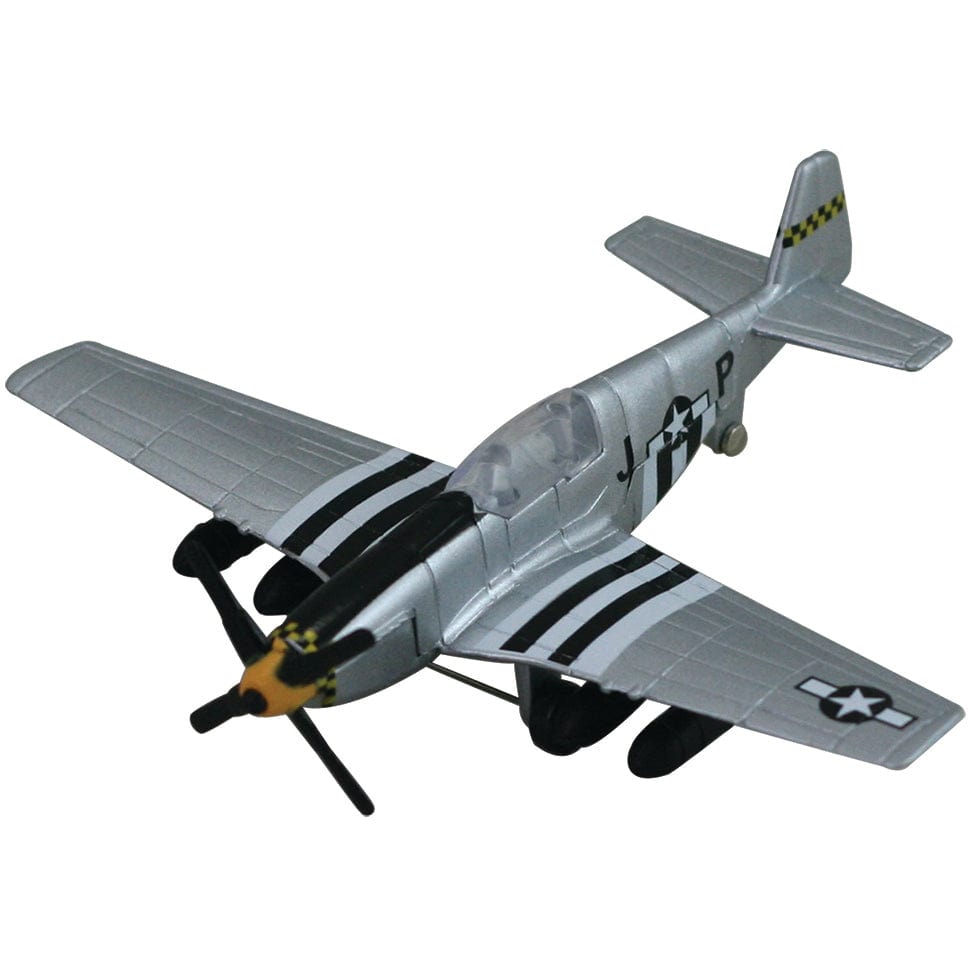 Wow Toyz Die Cast Planes InAir - 4.5" P-51 Mustang