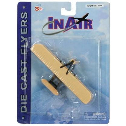 Wow Toyz Die Cast Planes InAir - 4.5" Wright Brothers 1903 Flyer