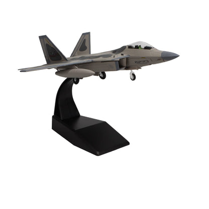 High Flying Models Die Cast Planes Lockheed Martin F-22 Raptor 1/100 Diecast Aircraft Model