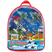 Wow Toyz Die Cast Planes World War II Warbirds Backpack Playset