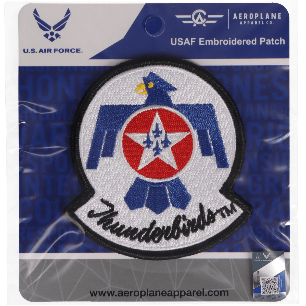 U.S. AIR FORCE Thunderbirds ミリタリージャケット USAF Thunderbirds Patch | Official Air Force Insignia Embroidery