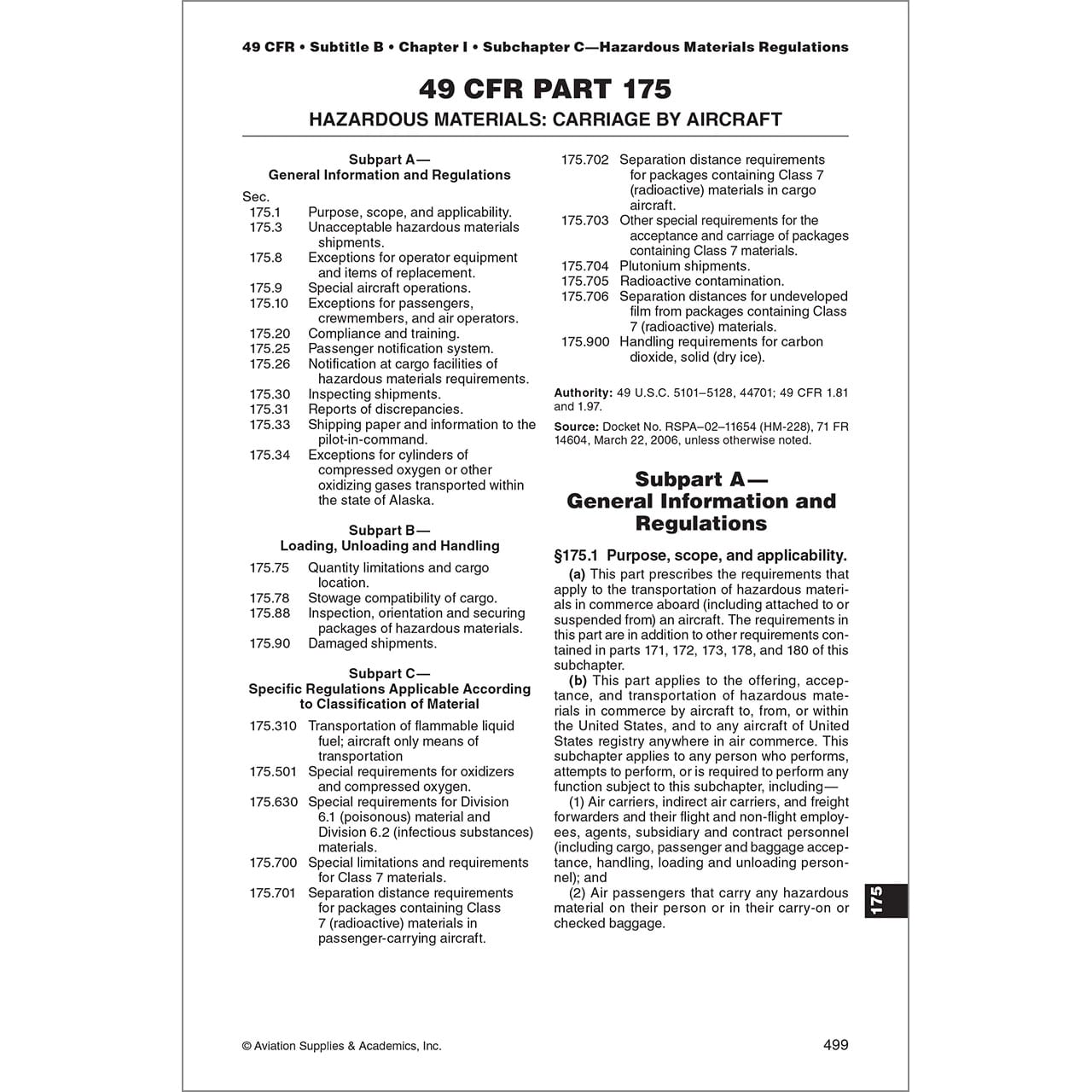 ASA Federal Aviation Regulations ASA 2027 FAR-FC Flight Crew Book - Aviation Regulations & Pilot Rights