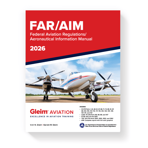 Gleim Federal Aviation Regulations Gleim 2026 FAR/AIM