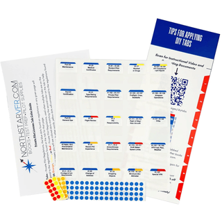 Northstar Aviation ASA Do-It-Yourself (DIY) Easy-Install 2026 Pilot FAR/AIM Tabs