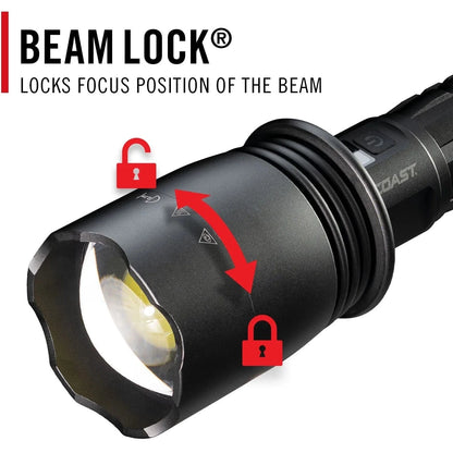 Coast Flashlights Coast Rechargeable Dual Power 15,000 Lumen Flashlight XP80R