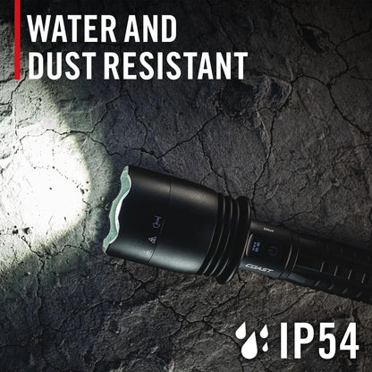 Coast Flashlights Coast Rechargeable Dual Power 15,000 Lumen Flashlight XP80R