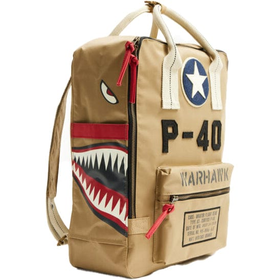 P-40 Warhawk Backpack - WWII Aviation Flight Bag | Red Canoe