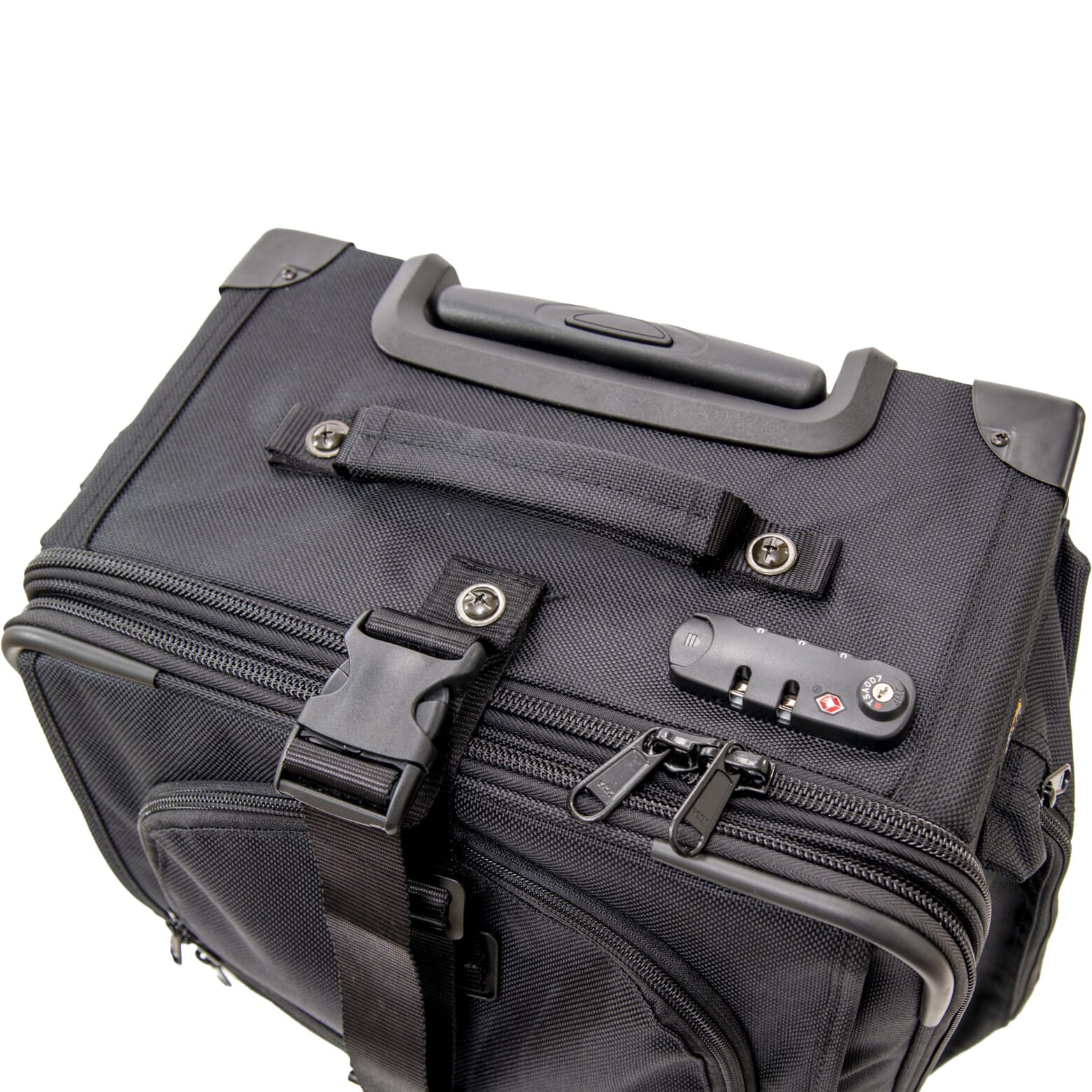 StrongBags Flight Bags StrongBags Vortex Voyager 23″ International Premium Expandable Flight Crew Luggage Roller
