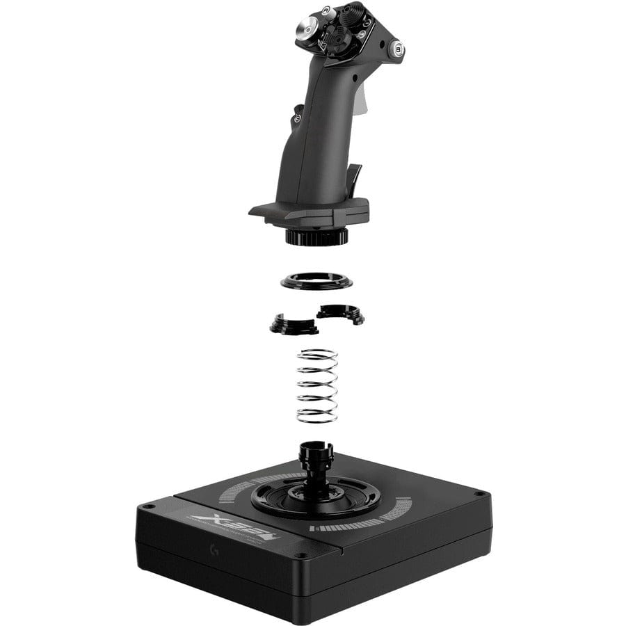logitech x56 pedals Logitech X56 H.O.T.A.S. RGB Throttle and Stick Simulation Controller