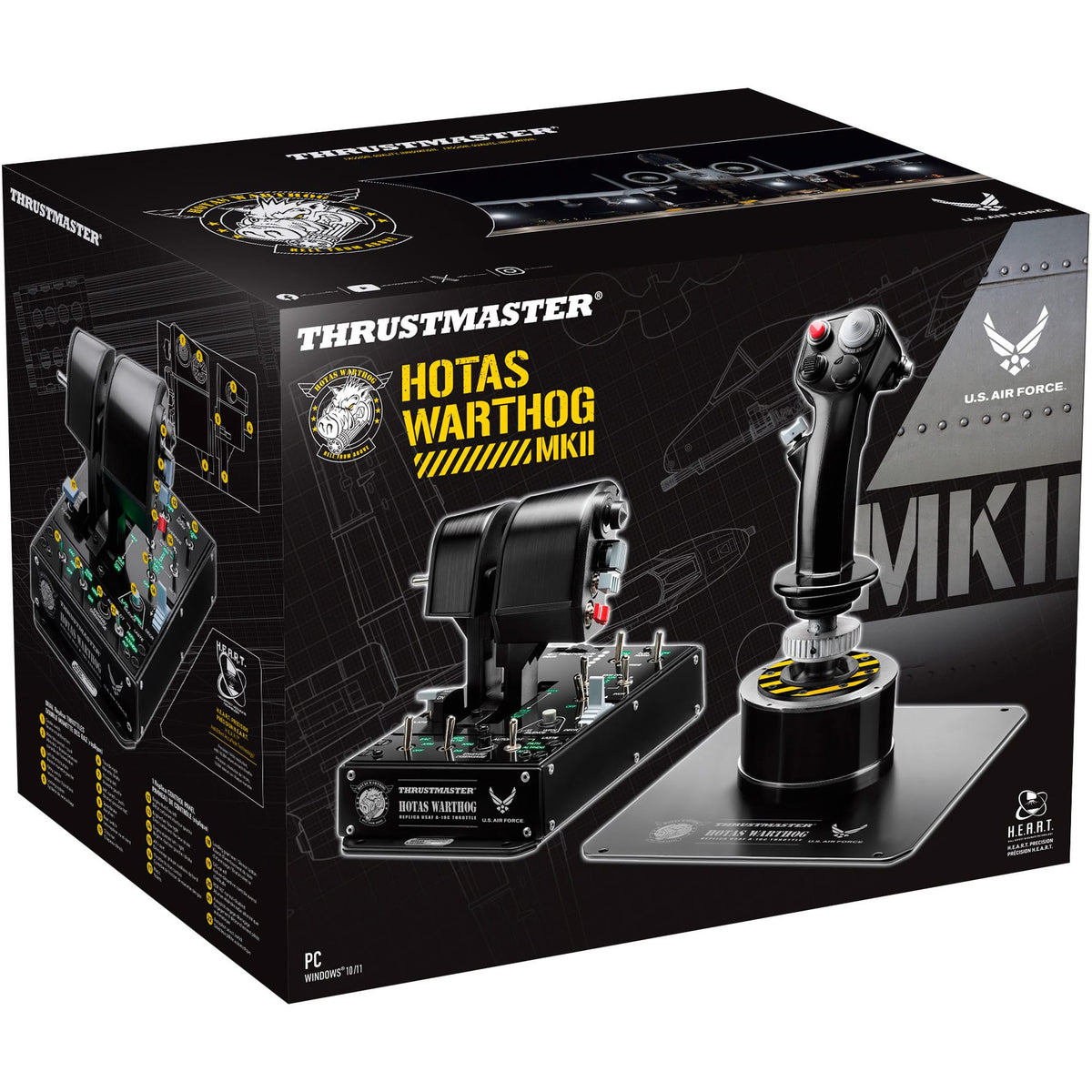 Thrustmaster Flight Simulation Thrustmaster HOTAS Warthog MKII Stick and Throttle (PC)