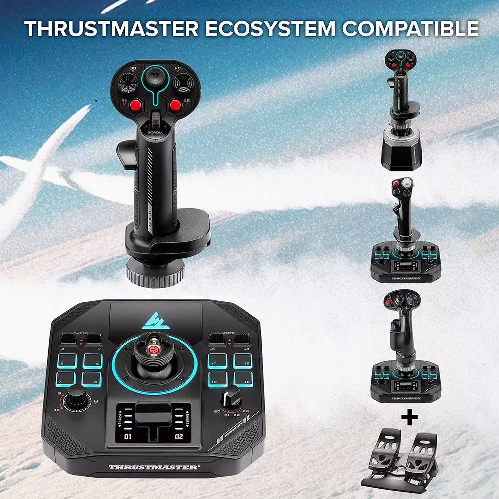 E R Flight Master Thrustmaster SOL-R 4 HOTAS Flight Simulation System