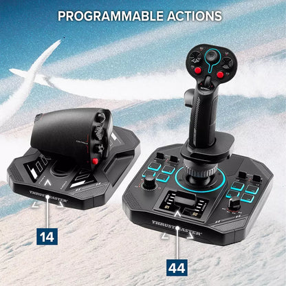 Thrustmaster Flight Simulation Thrustmaster SOL-R 4 HOTAS – Advanced Flight Simulation System (PC)