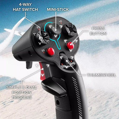 Thrustmaster Flight Simulation Thrustmaster SOL-R 4 HOTAS – Advanced Flight Simulation System (PC)