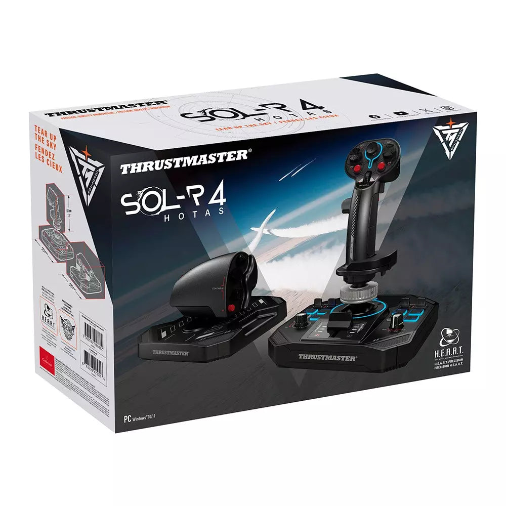 Thrustmaster Flight Simulation Thrustmaster SOL-R 4 HOTAS – Advanced Flight Simulation System (PC)