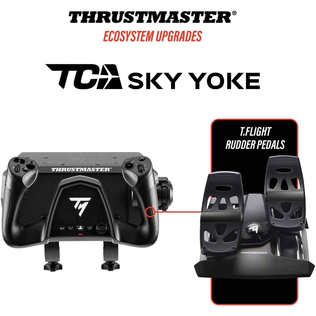 Thrustmaster Flight Simulation Thrustmaster TCA Sky Yoke (PS5, PC)
